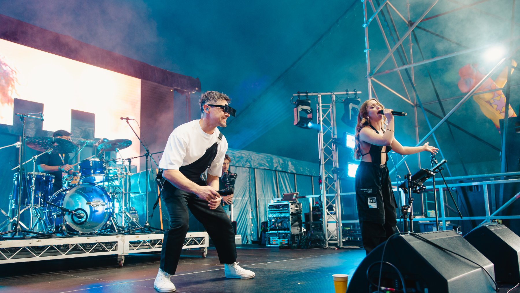 Matt on stage